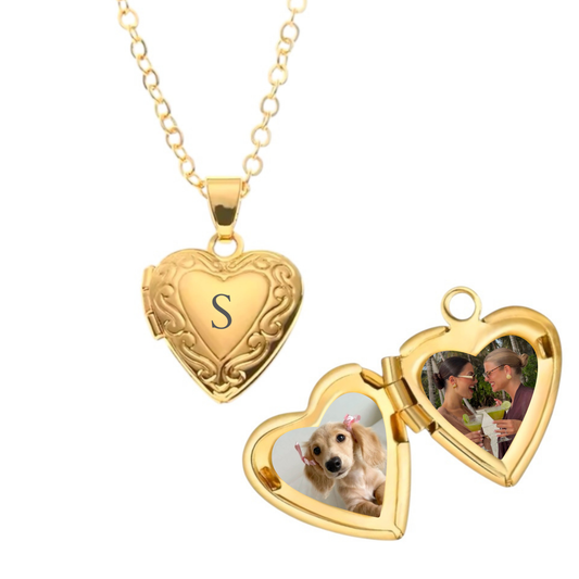 Relicário Coração Personalizável