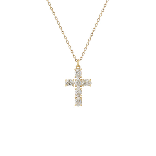 Colar Cross Shine