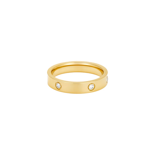 Anel Pave Love