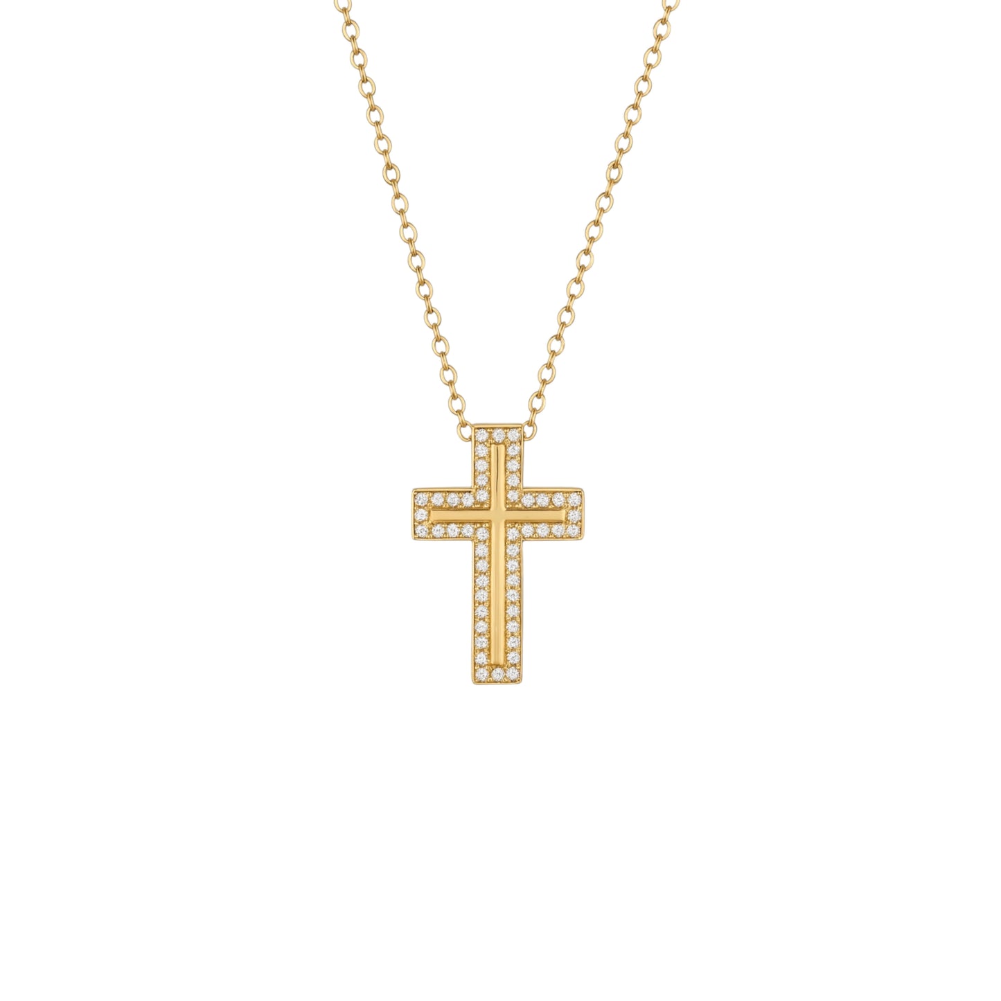 Colar Trend Cross