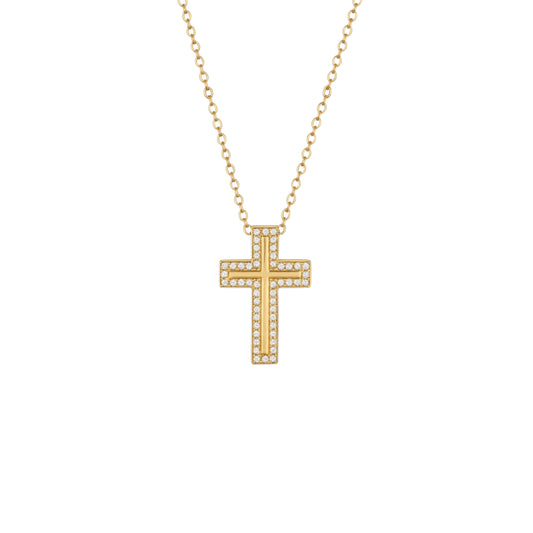 Colar Trend Cross