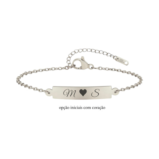 Pulseira Retangular Personalizável