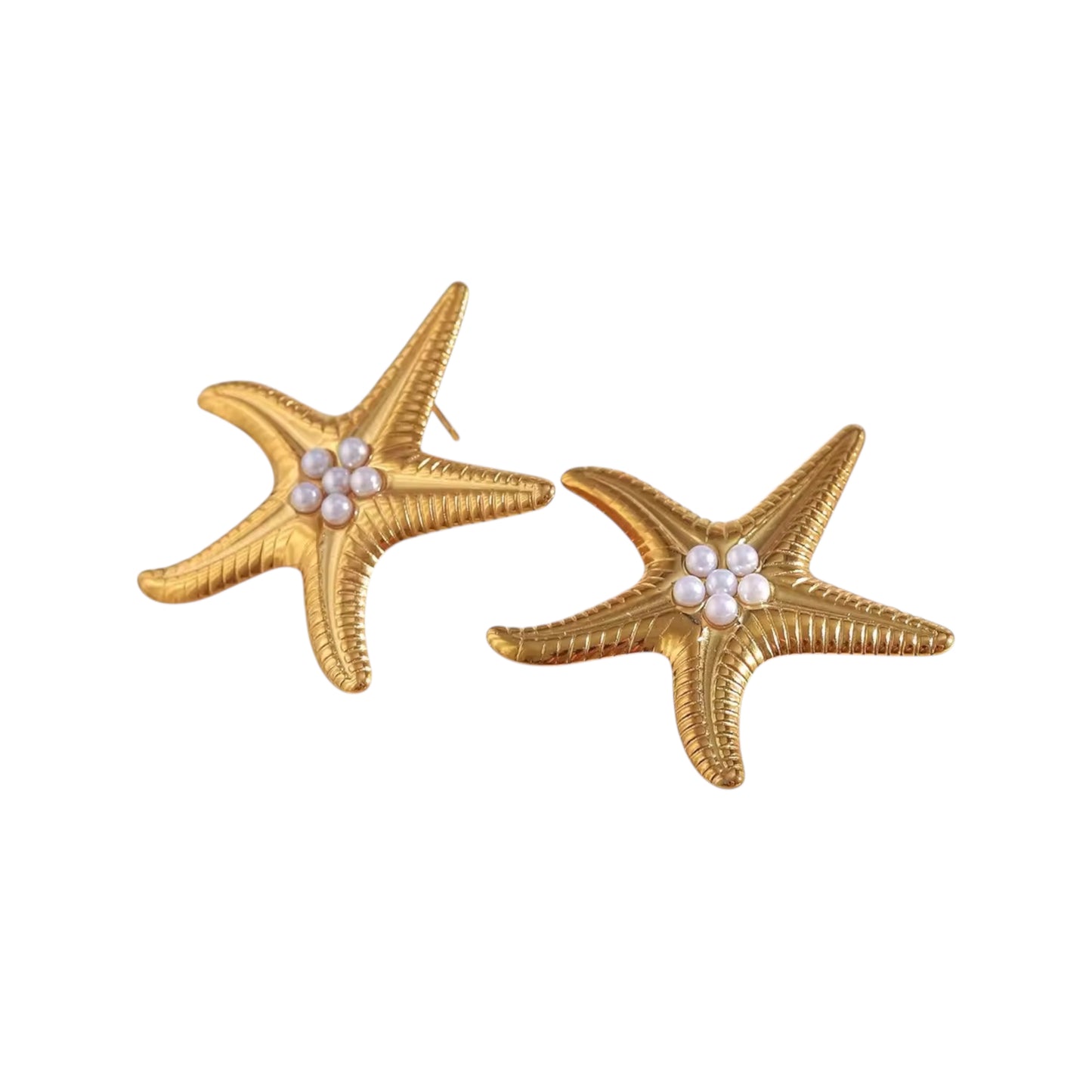 Brinco StarFish Pearl
