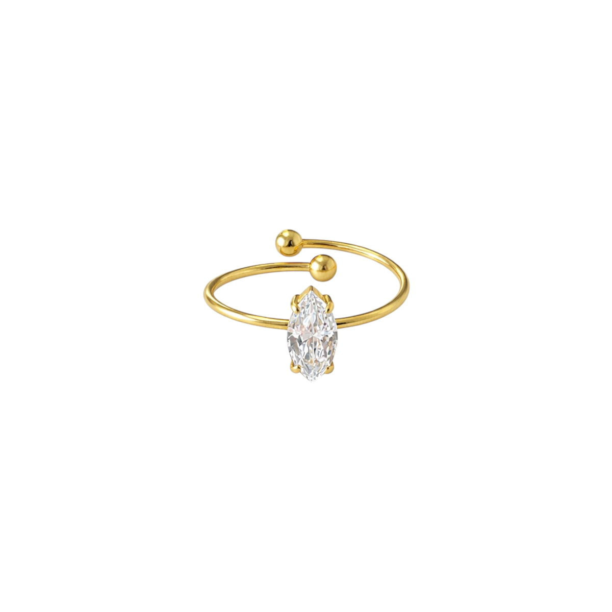 Anel Marquise