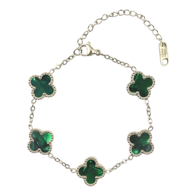 Pulseira Flower Silver