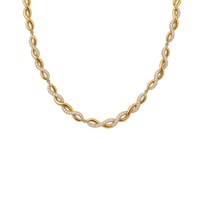 Colar Infinity Pavé