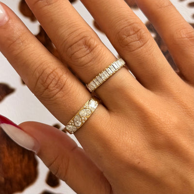 Anel Vintage Stone