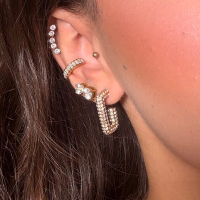 Argola Pave