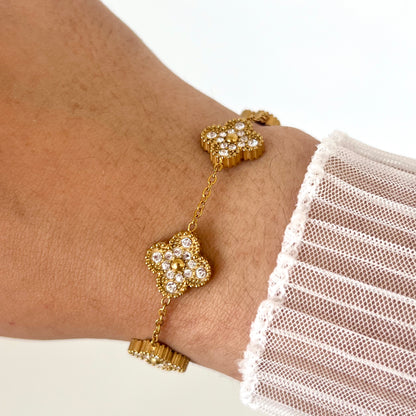 Pulseira Flower Shine