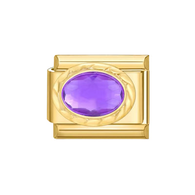 PurpleGold Stone
