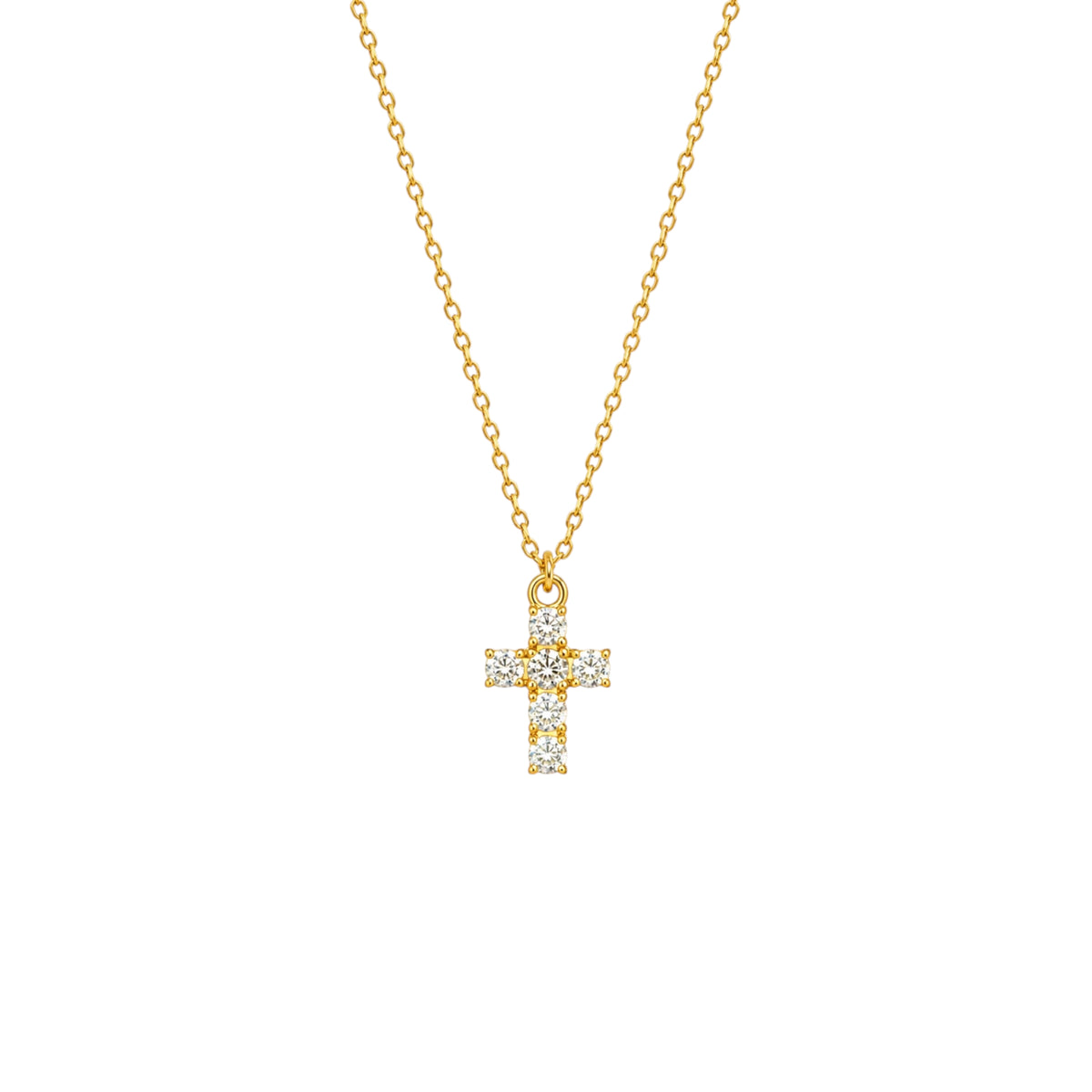 Colar Mini Cross