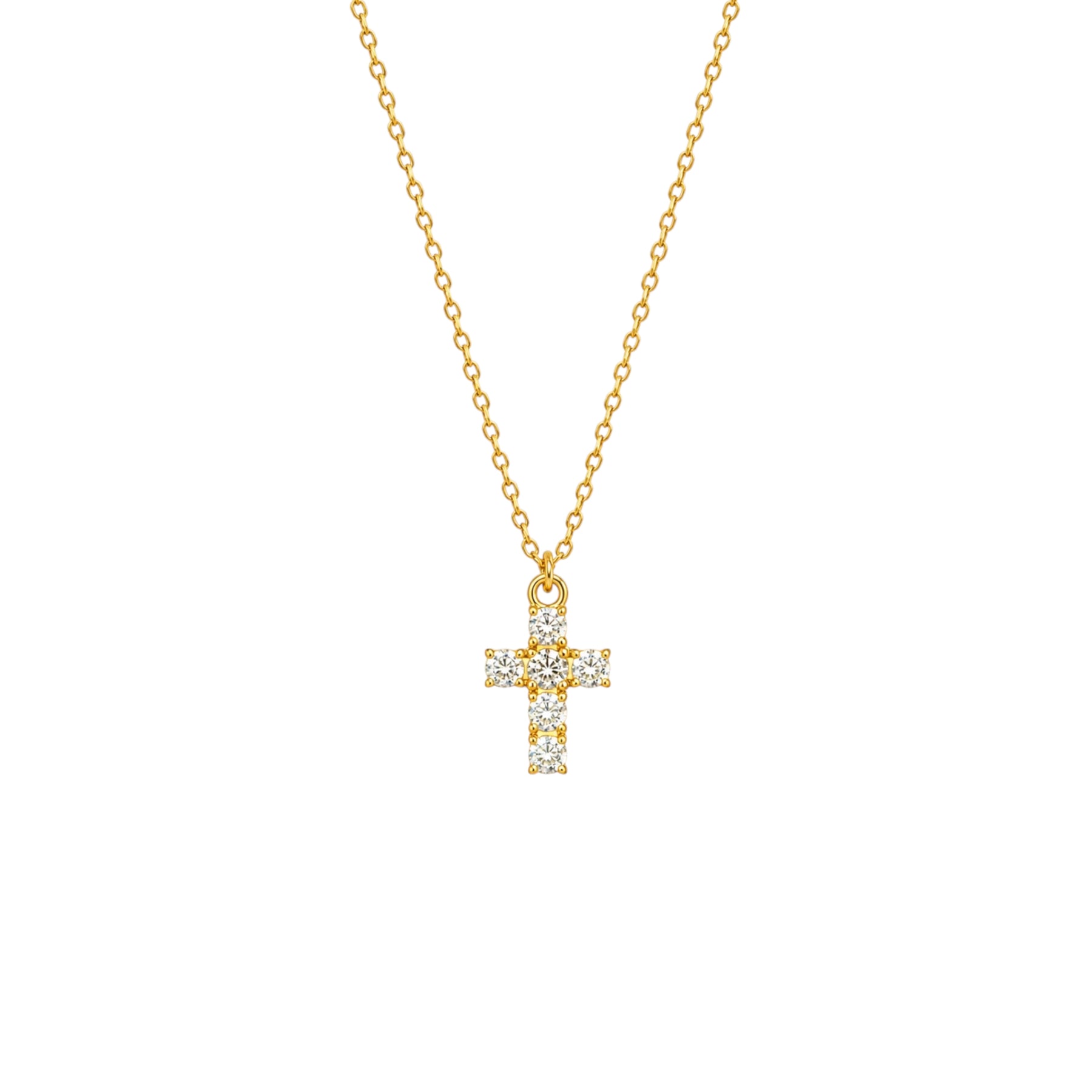 Colar Mini Cross