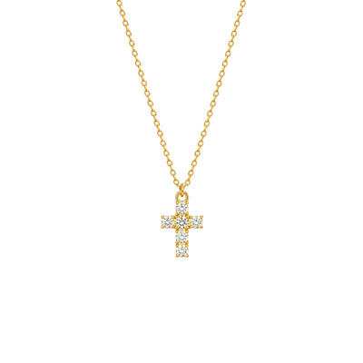 Colar Mini Cross