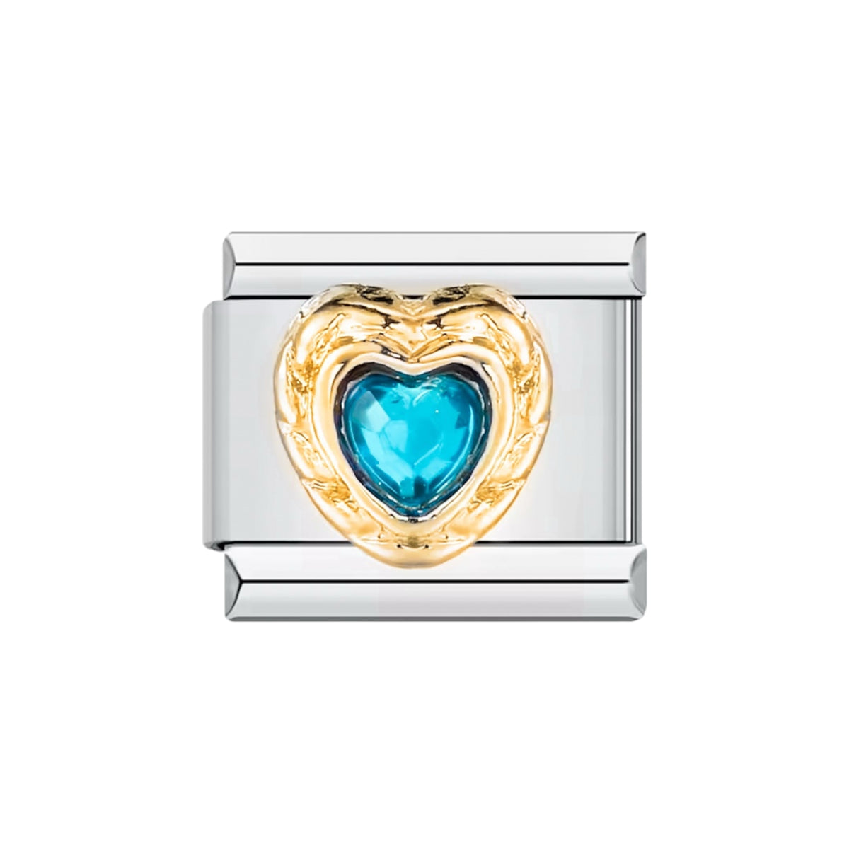 Small BlueHeart Stone
