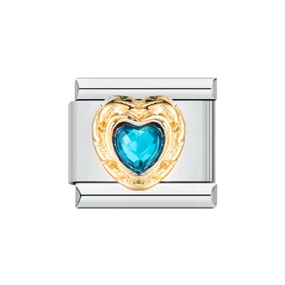 Small BlueHeart Stone