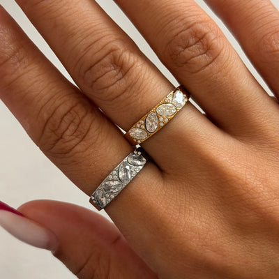 Anel Vintage Stone