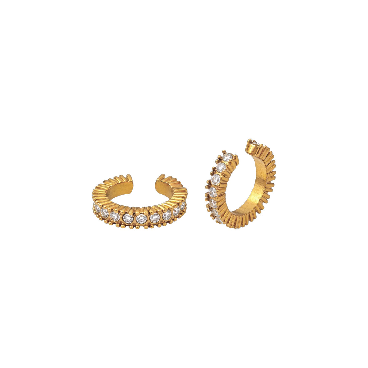 Earcuff Bezel Row