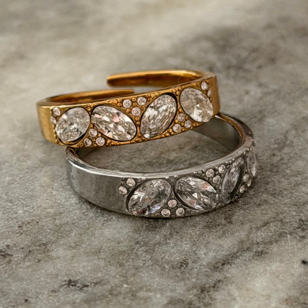 Anel Vintage Stone