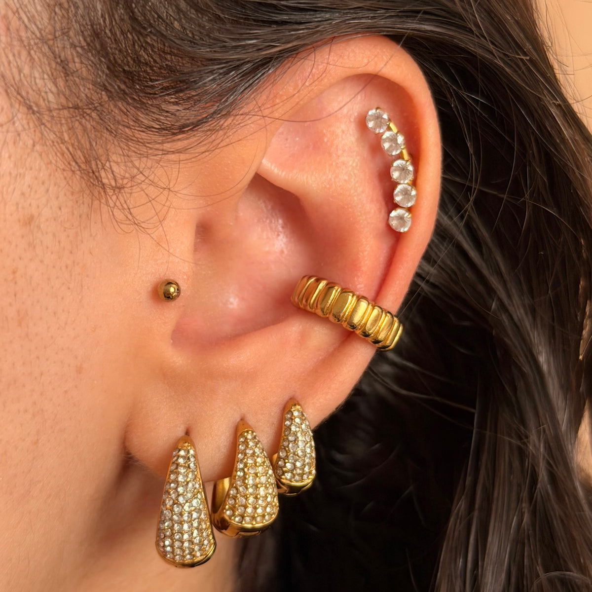 Earcuff Ribbed