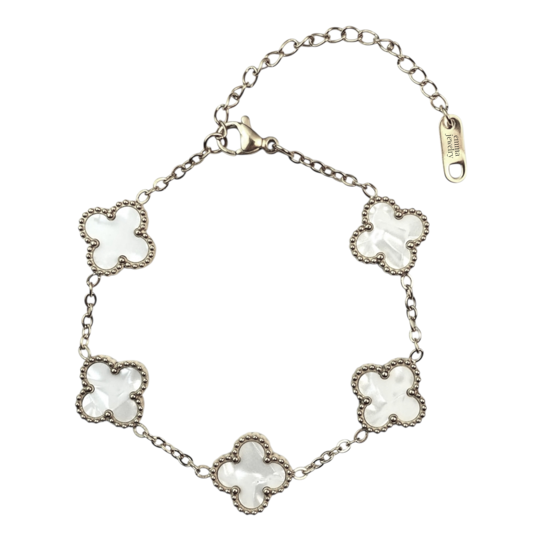 Pulseira Flower Silver