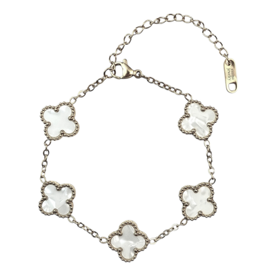 Pulseira Flower Silver