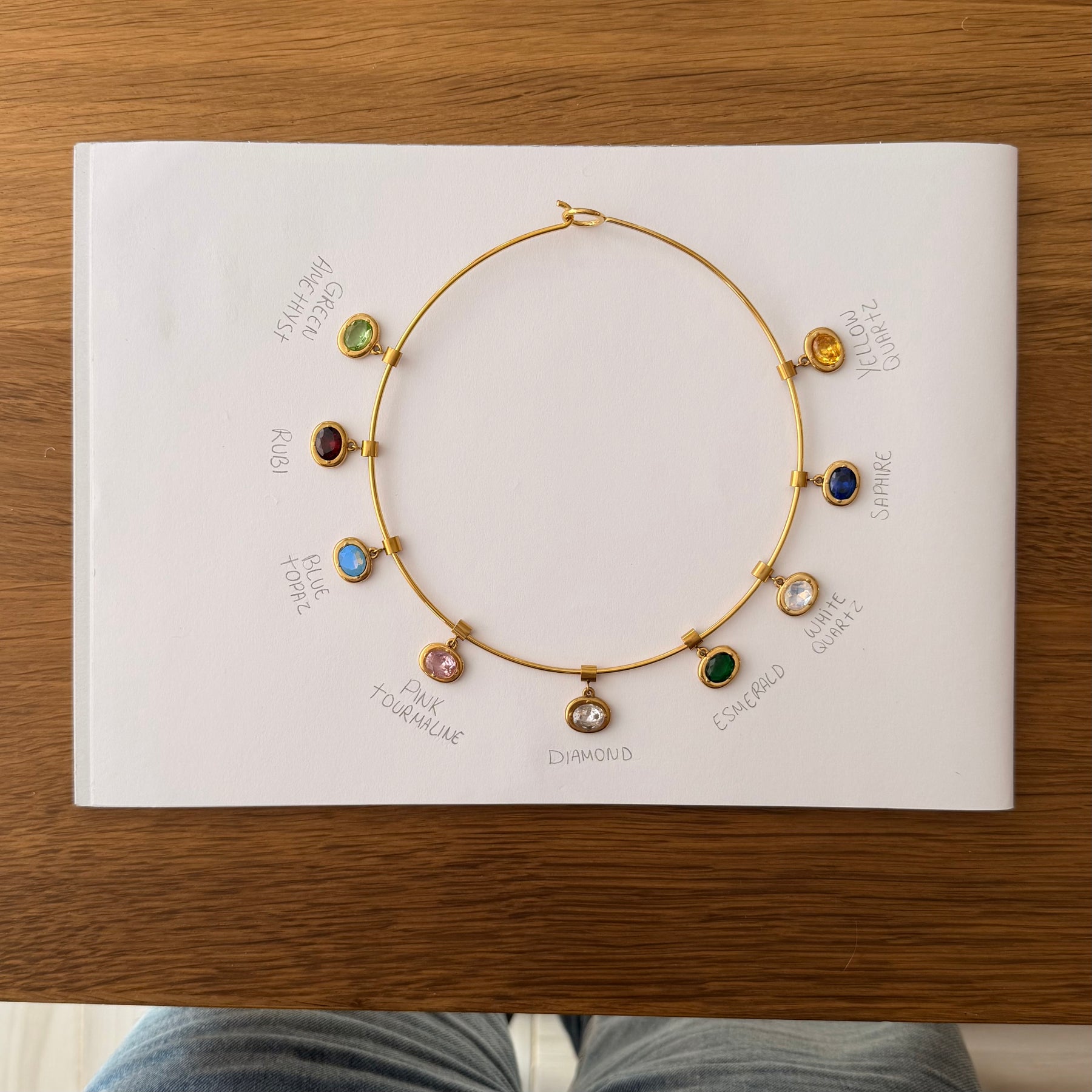 Charm Color Stone