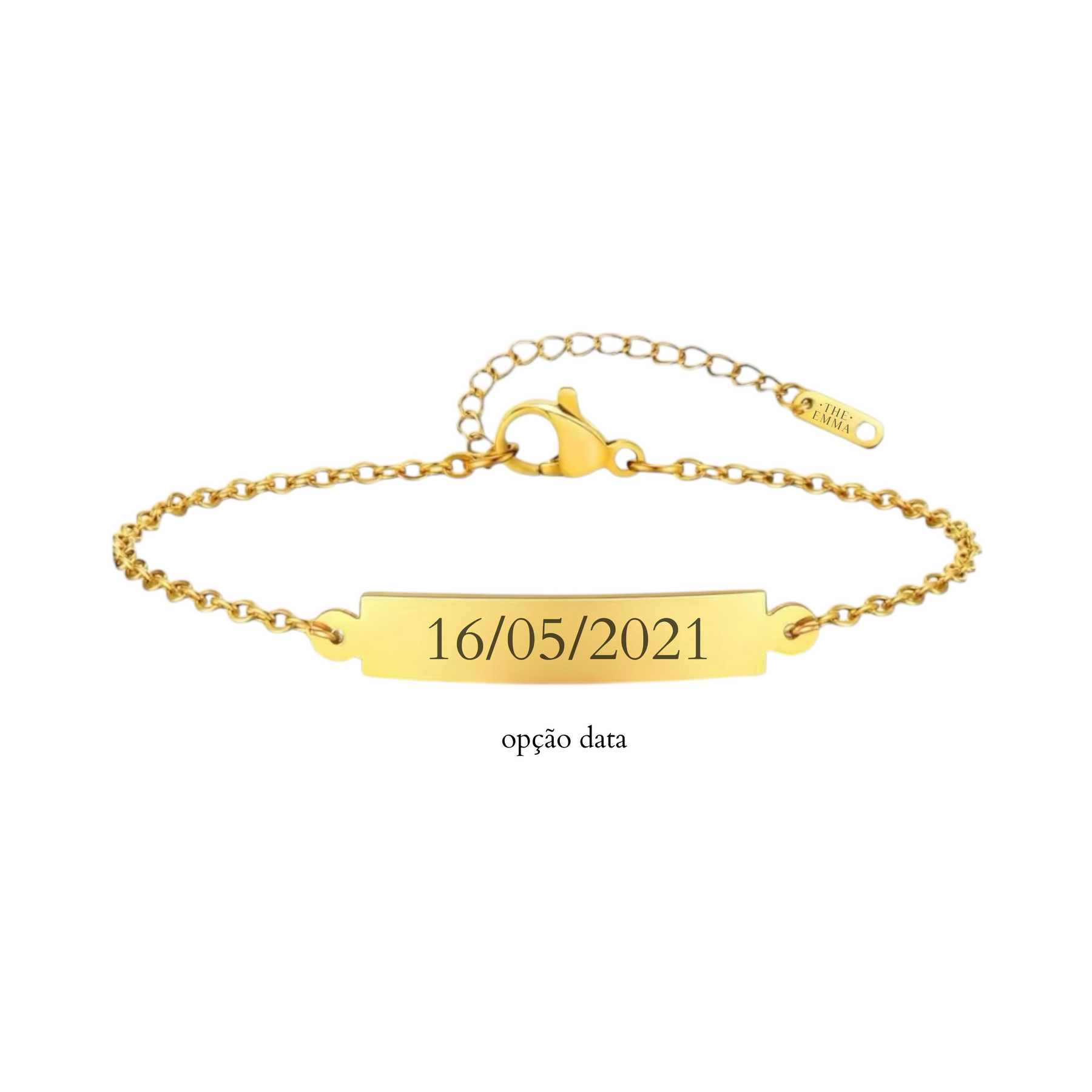 Pulseira Retangular Personalizável