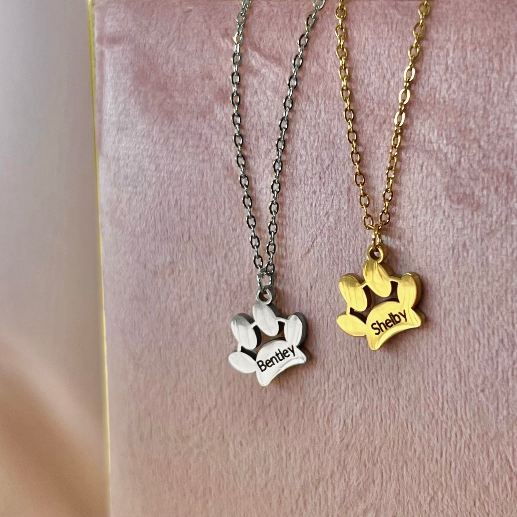 Colar Pata Pet Personalizável