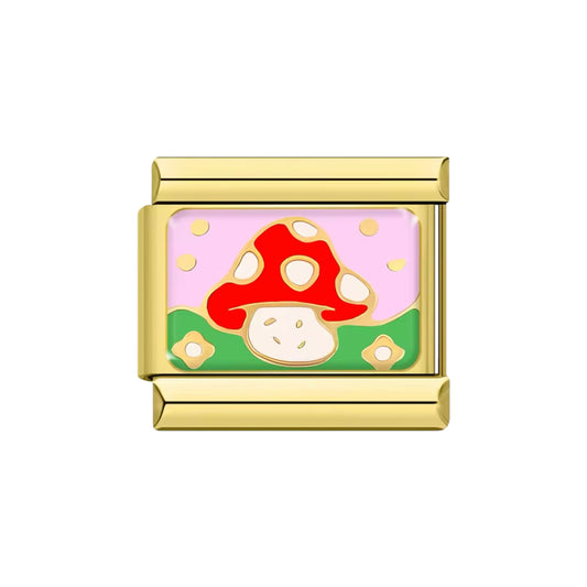 Cute Mushroom Gold