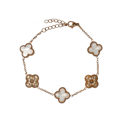 Pulseira Flower Gold