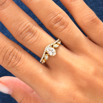 Anel Oval Crown