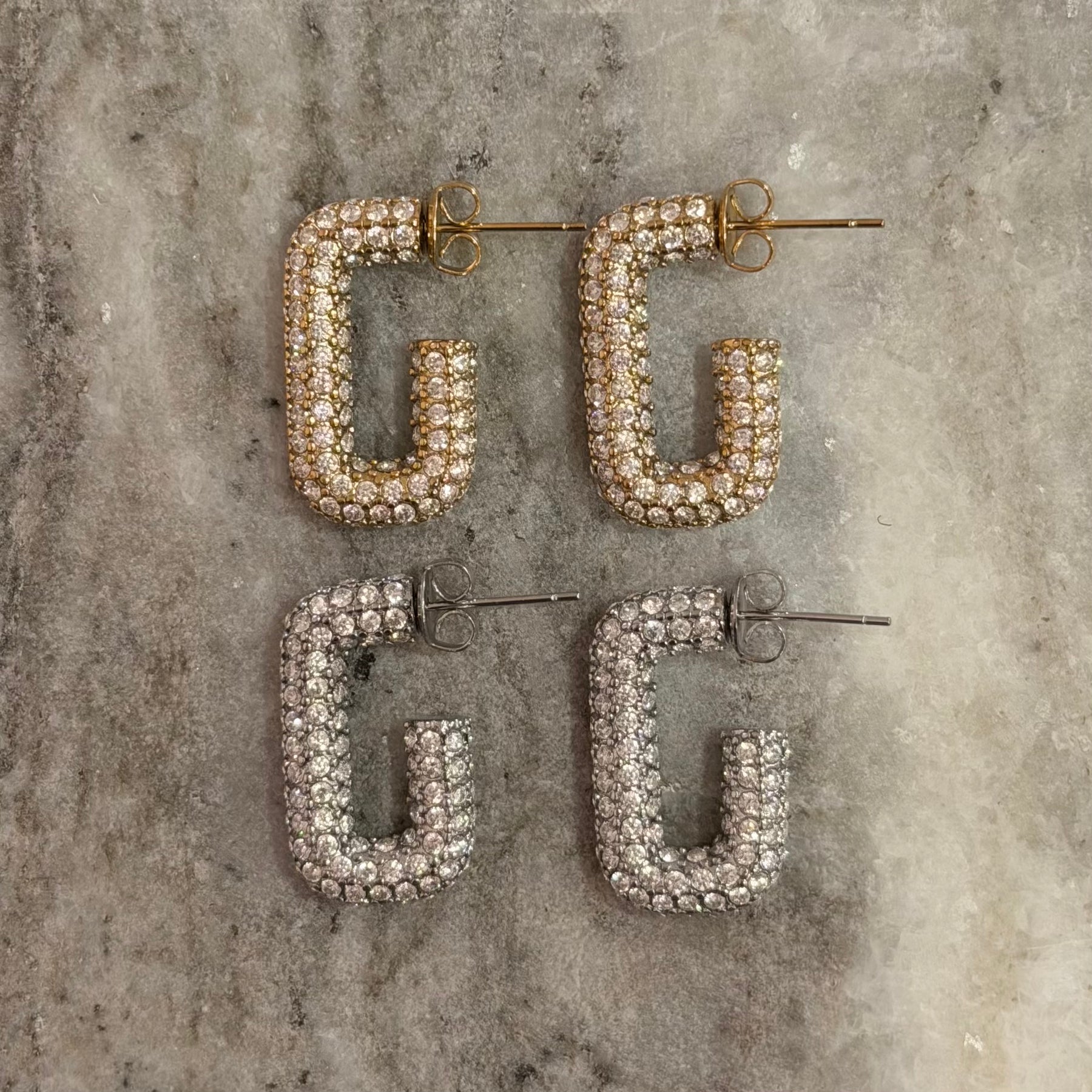 Argola Pave