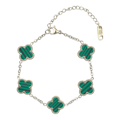 Pulseira Flower Silver