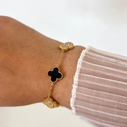 Pulseira Flower Gold