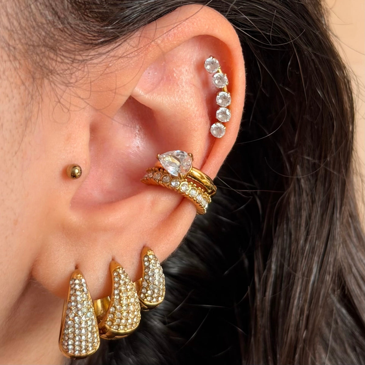 Earcuff Kylie Pear