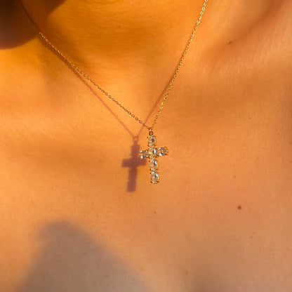 Colar Cross Shine