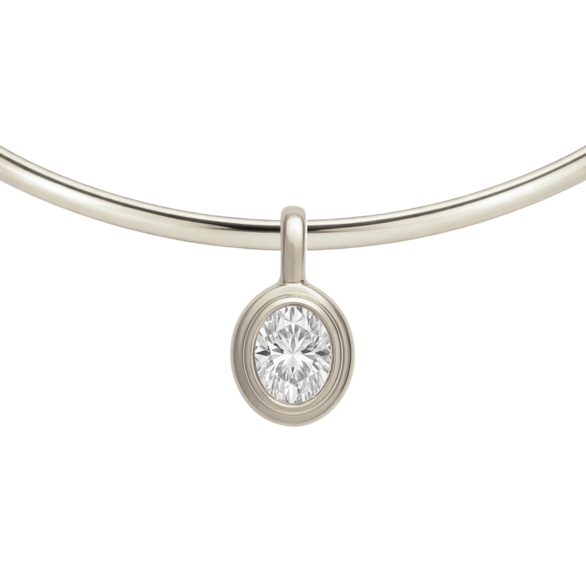 Charm Stone Silver