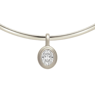 Charm Stone Silver