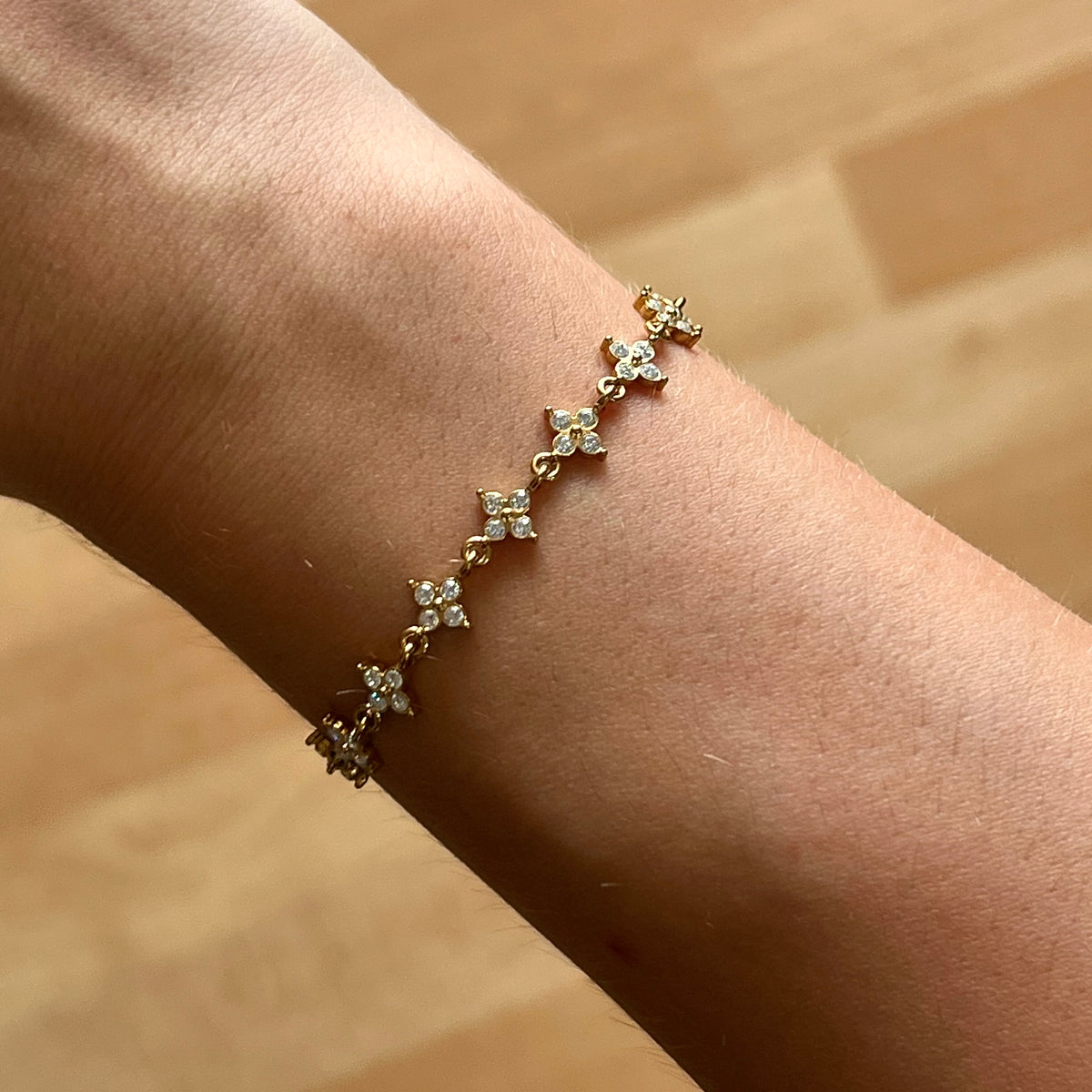 Pulseira Crystal Flower