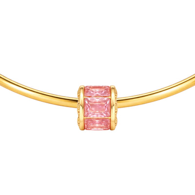 Charm Pave Pink