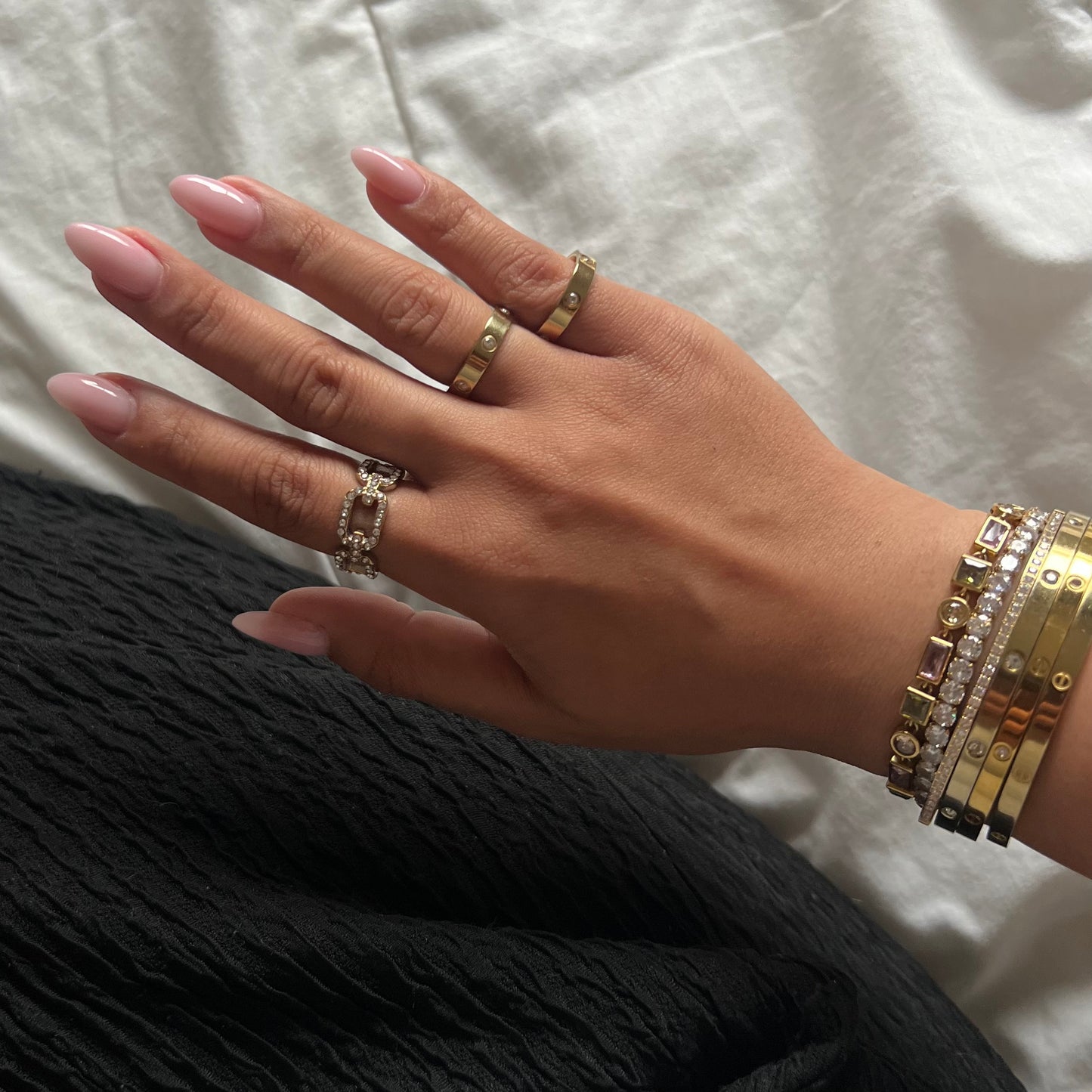 Anel Shine Chain