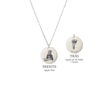 Colar Medalha Personalizável