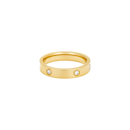 Anel Pave Love