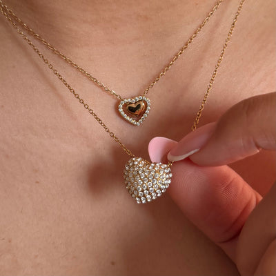 Colar Double Heart