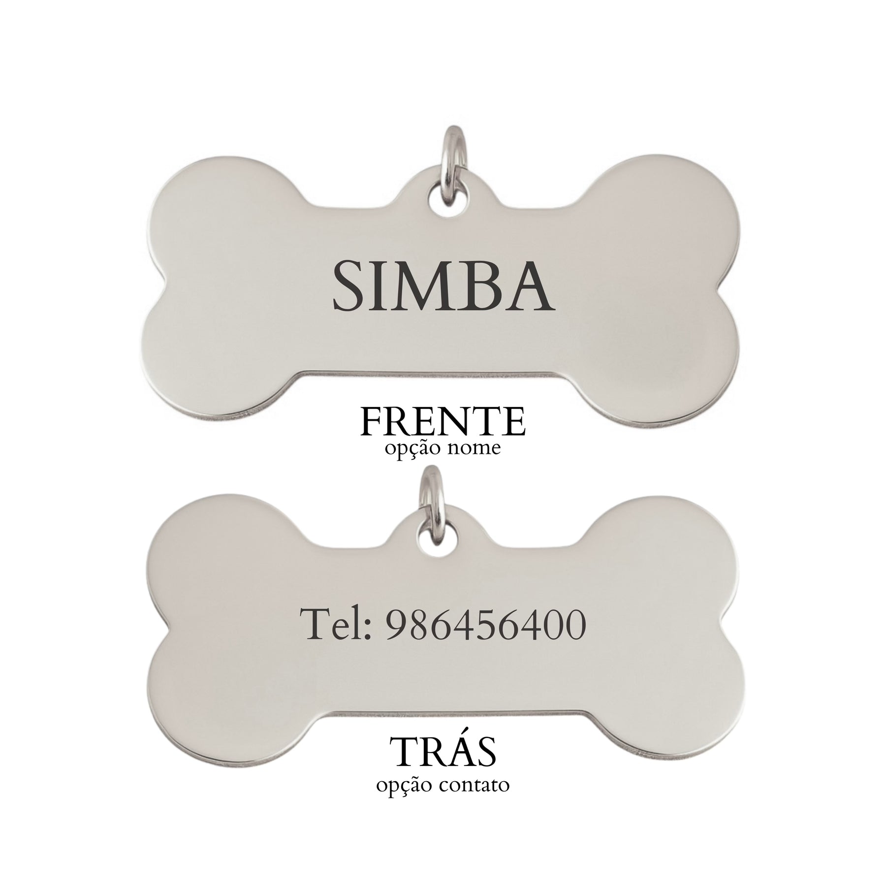 Medalha Pet Personalizável