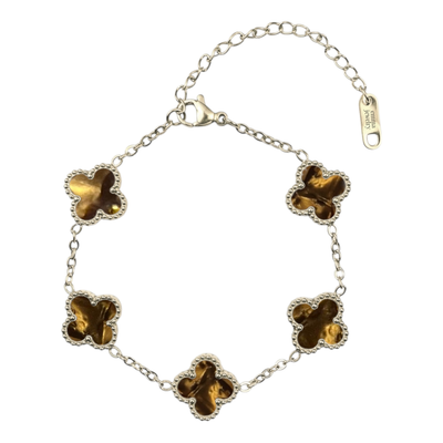 Pulseira Flower Silver