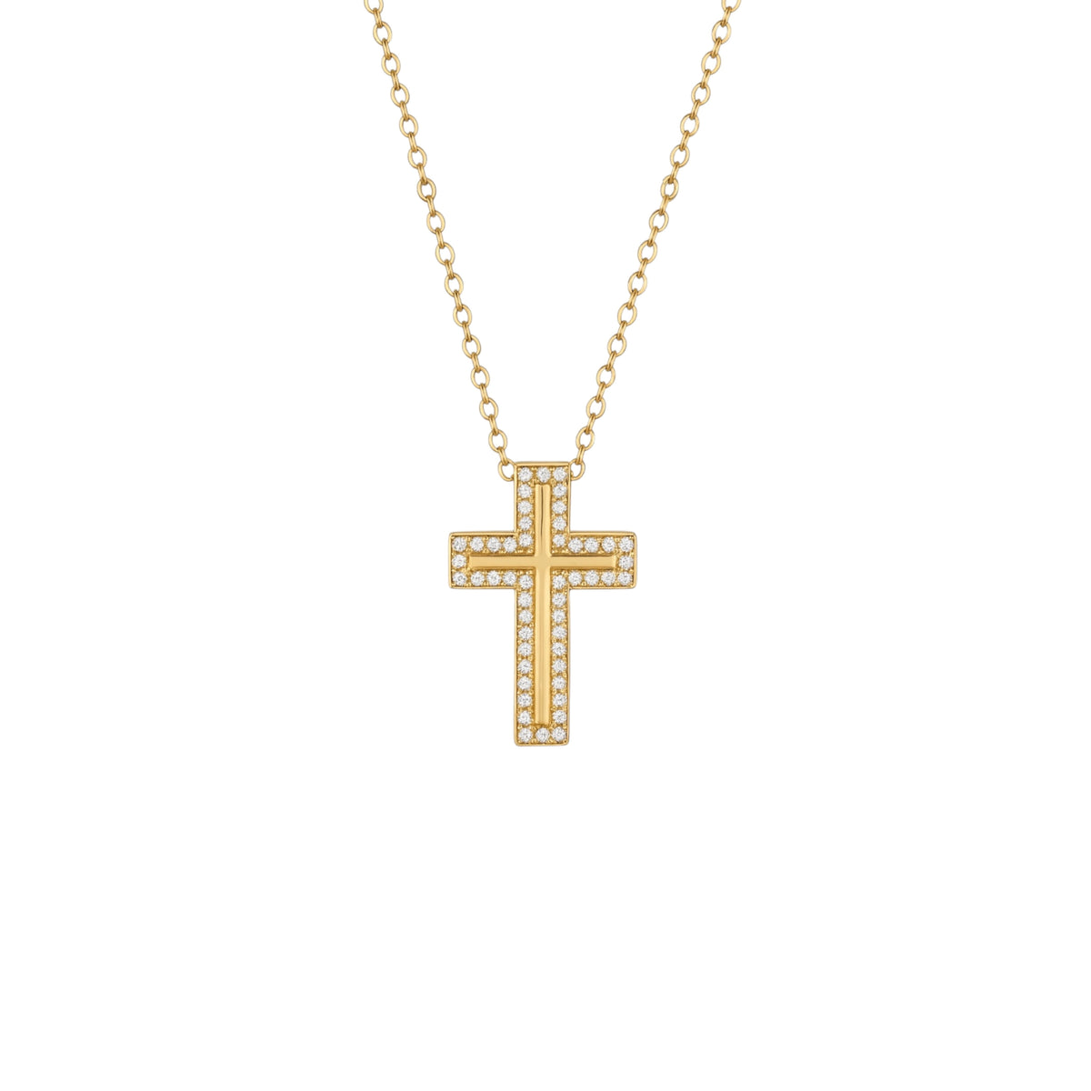 Colar Trend Cross