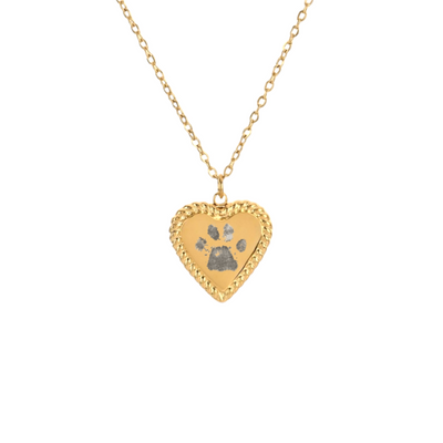 Colar Medalha Coração Personalizável