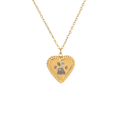 Colar Medalha Coração Personalizável