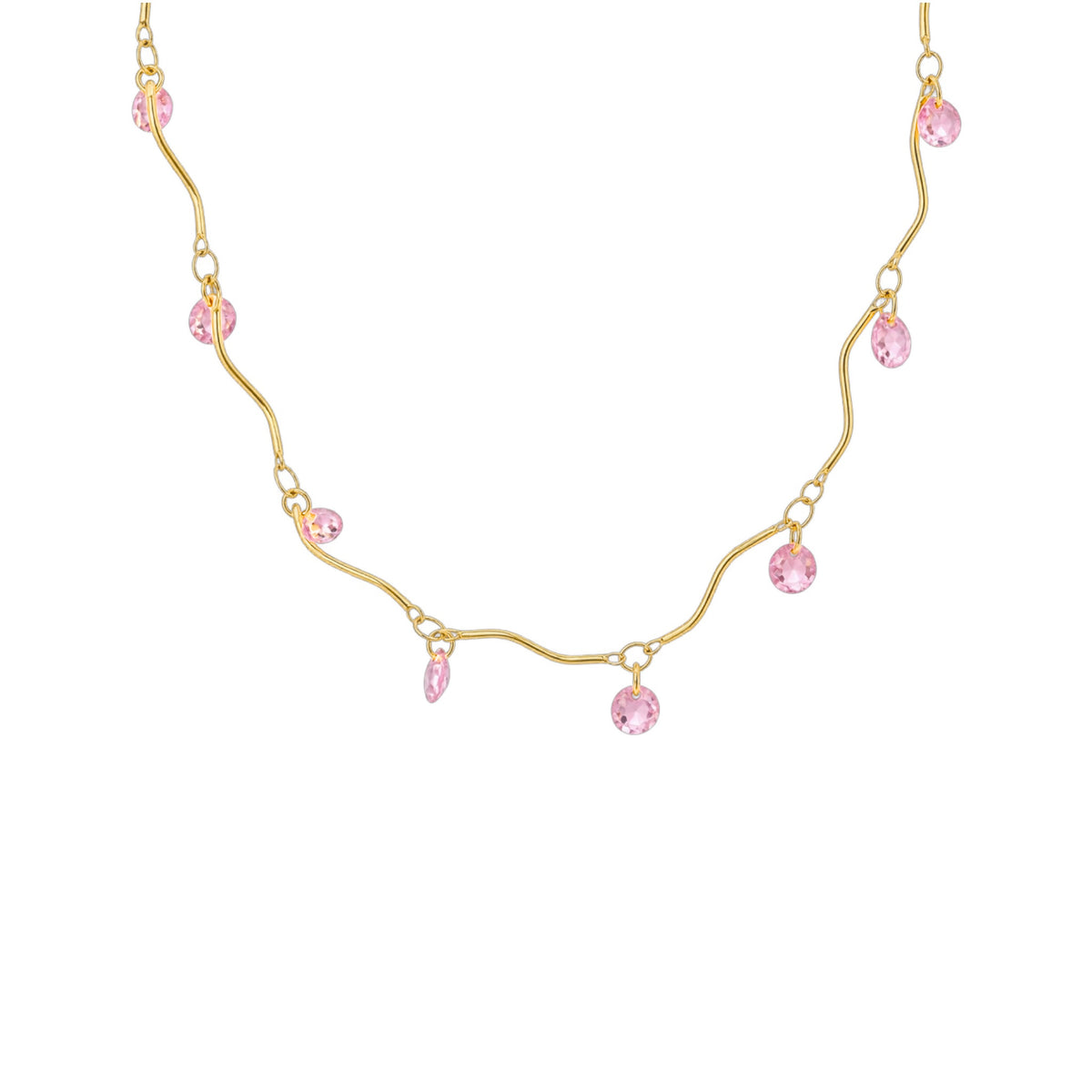 Colar Crystal Drop